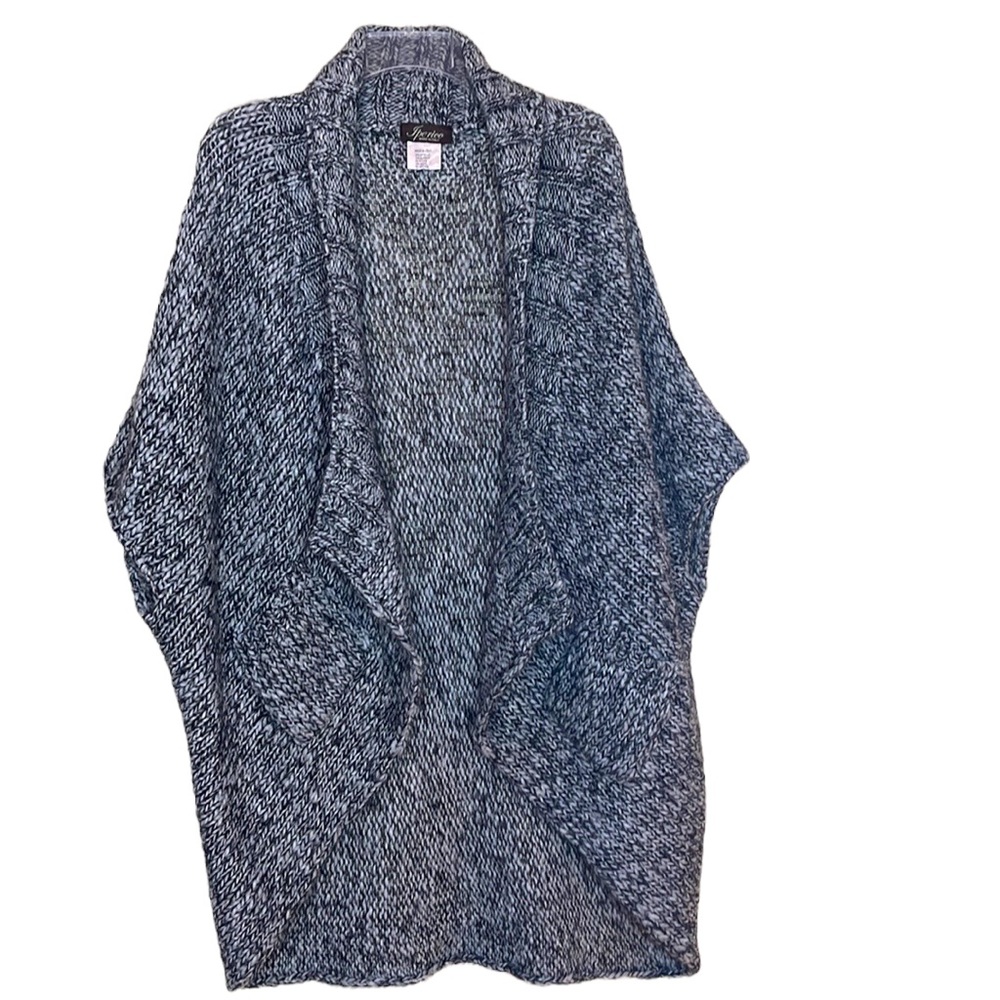 Iperico Alpaca Wool Mohair Blend Knit Sweater Shawl